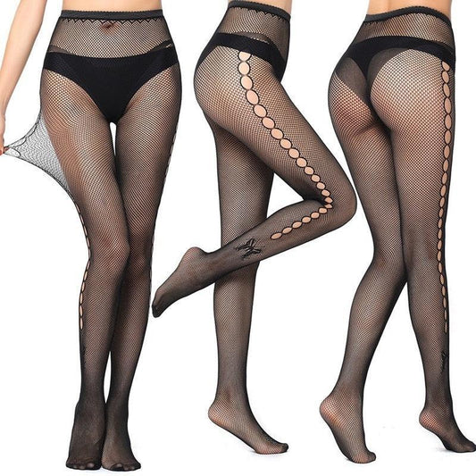 Rajstopy ze wzorem motyla