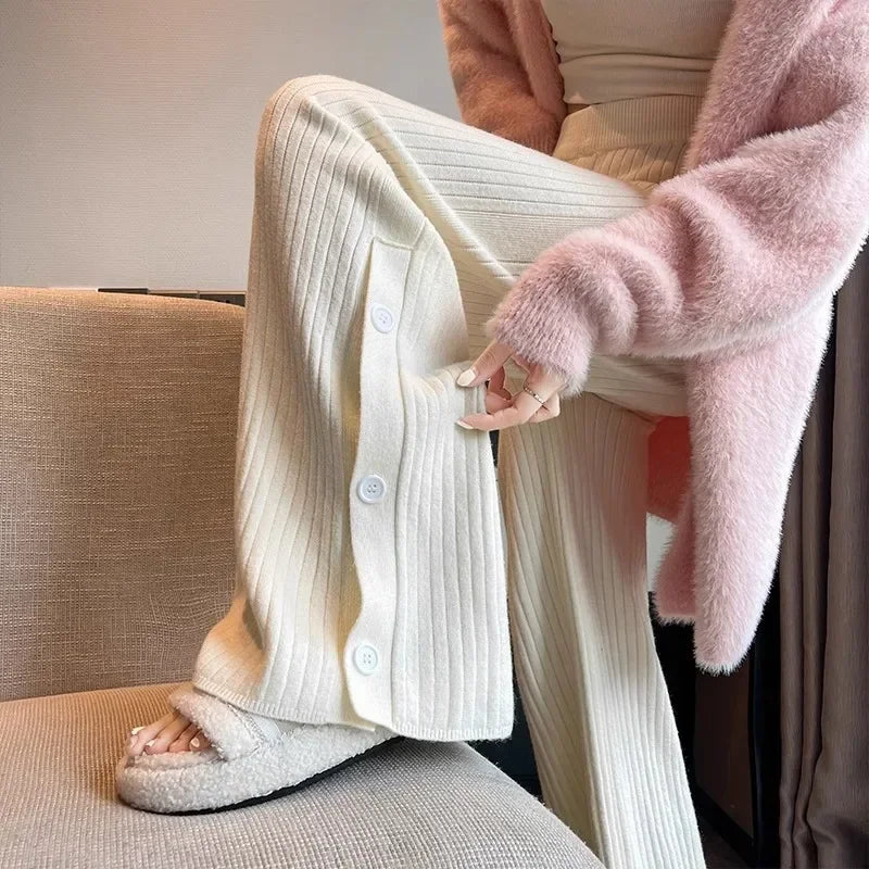 Rozpinane spodnie damskie