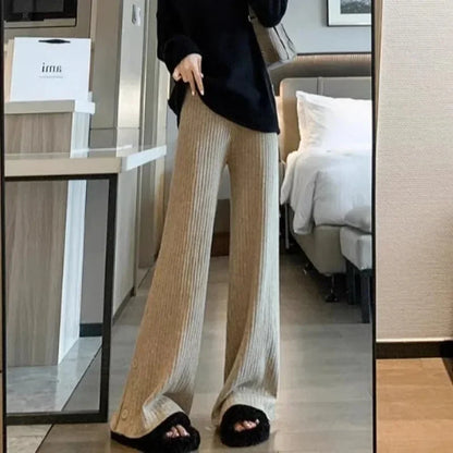 Rozpinane spodnie damskie