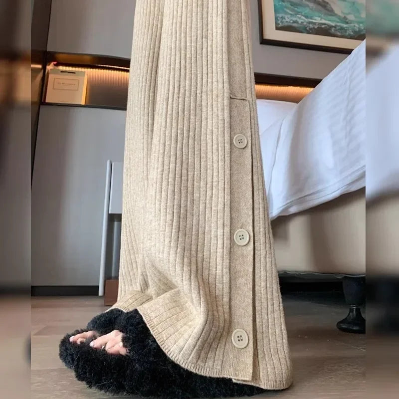 Rozpinane spodnie damskie