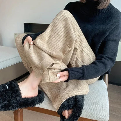 Rozpinane spodnie damskie