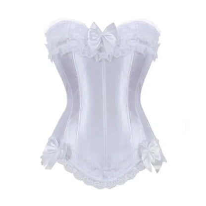 Satynowy gorset plus size