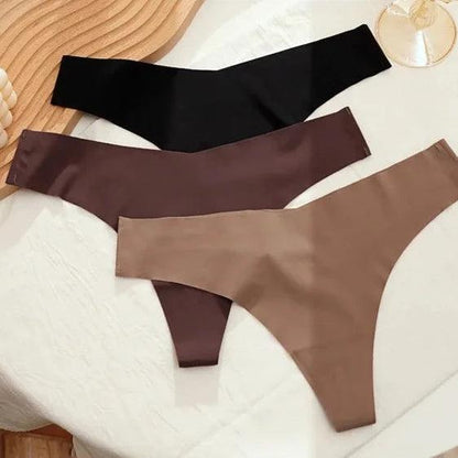 Satynowy zestaw bielizny bezszwowej