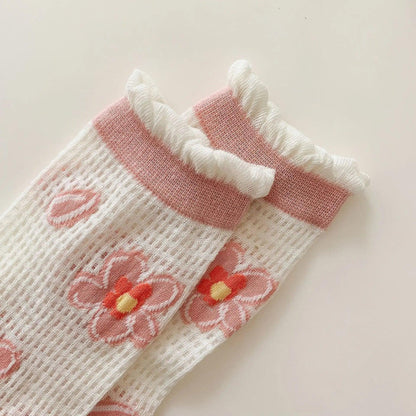 Skarpety damskie w pastelowych kolorach