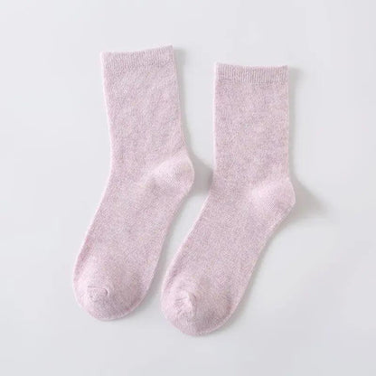 Skarpety gładkie w pastelowe kolory