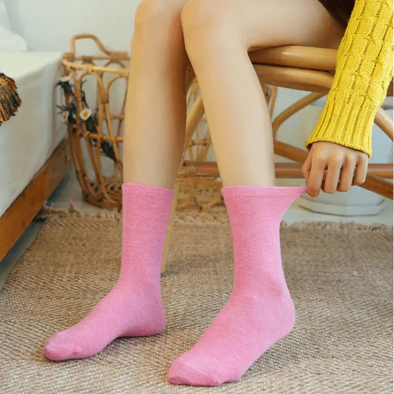 Skarpety gładkie w pastelowe kolory