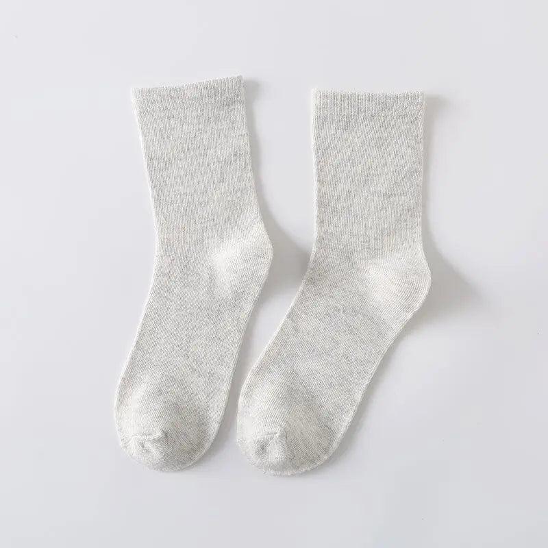 Skarpety gładkie w pastelowe kolory