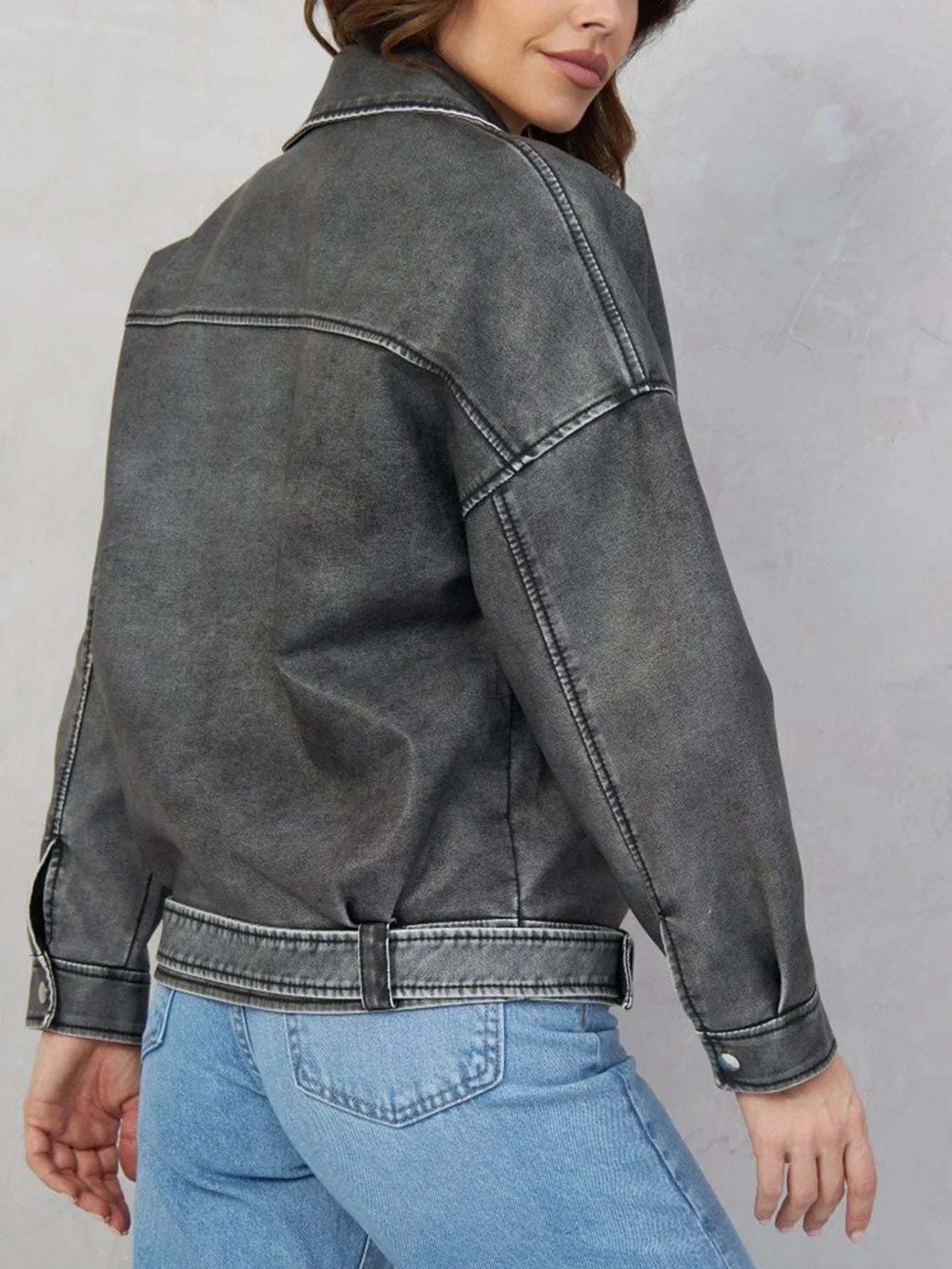 Skórzana kurtka damska