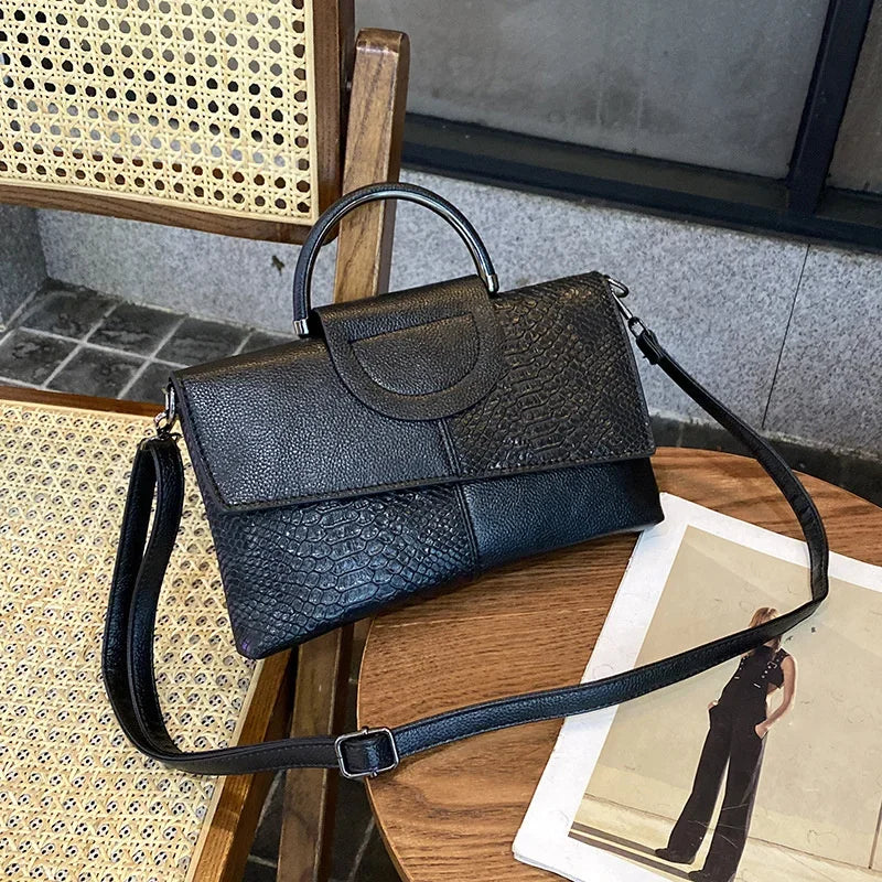 Skórzana torba kopertowa