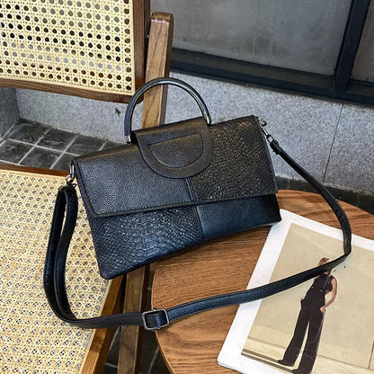 Skórzana torba kopertowa