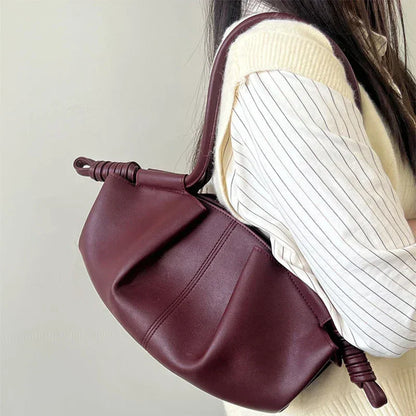 Skórzana torebka typu baguette