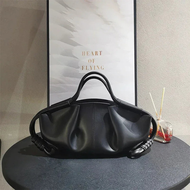 Skórzana torebka typu baguette