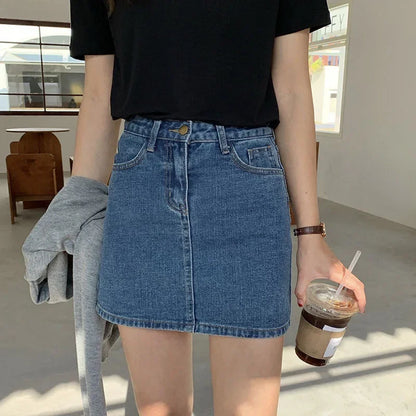 Spódnica jeansowa mini