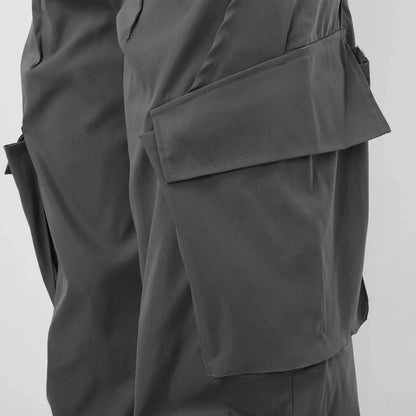 Spodnie damskie spadochronowe solo oversize cargo