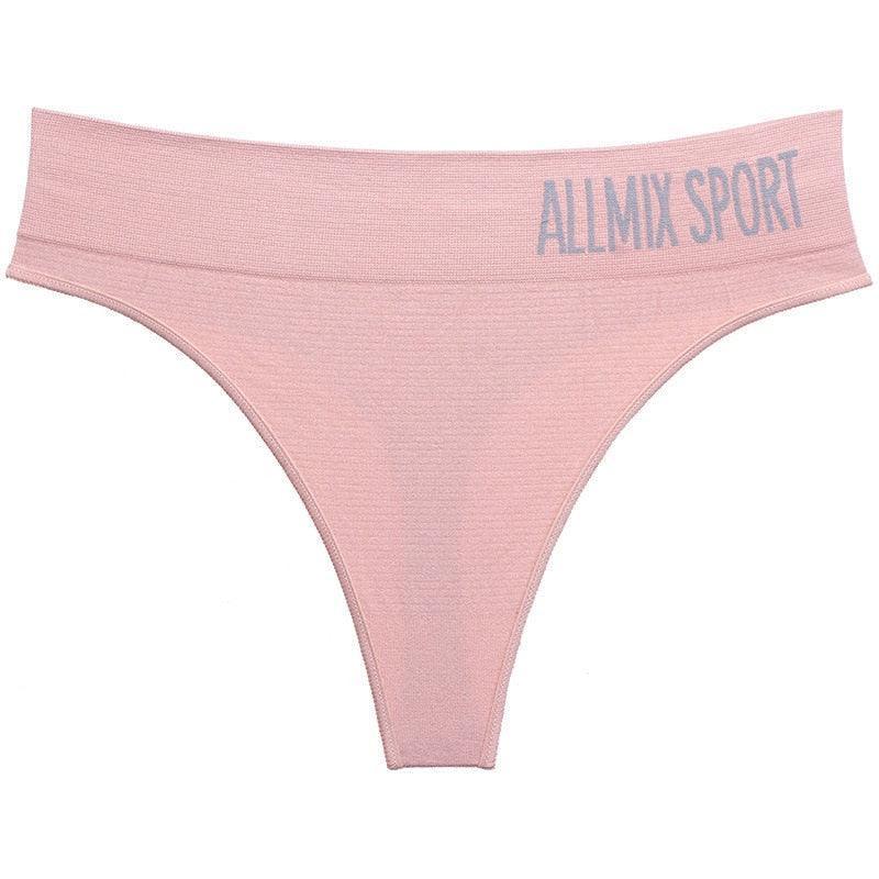 Sportowe majtki z wysokim stanem