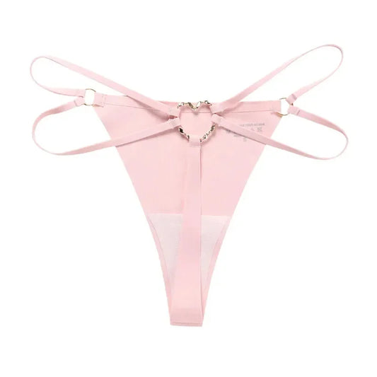 Stringi z klamrą serce