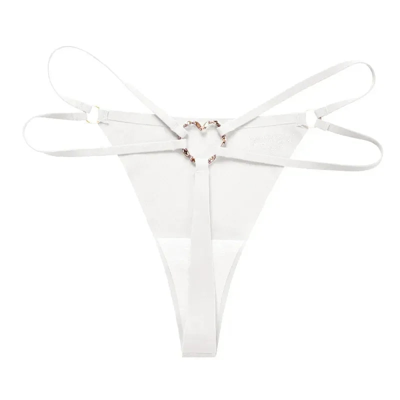 Stringi z klamrą serce