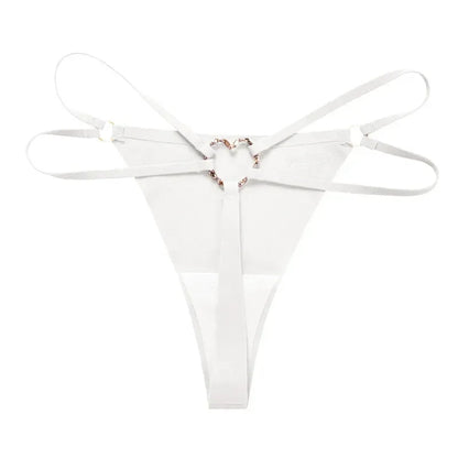 Stringi z klamrą serce