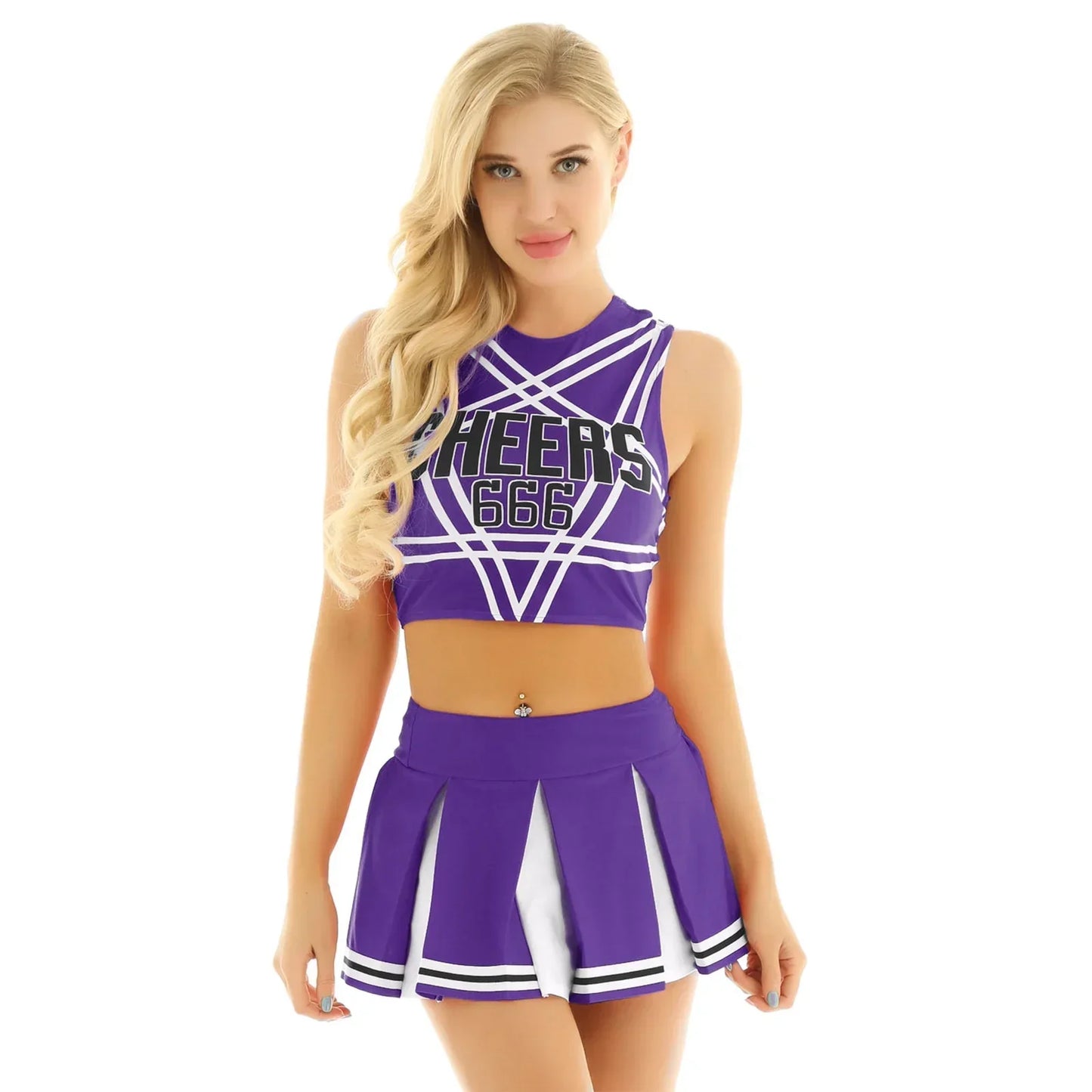 Strój cheerleaderki - Zolaro.pl
