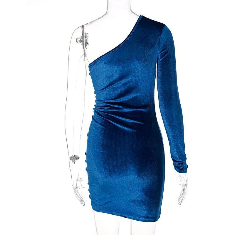 Sukienka mini ze ściągaczem