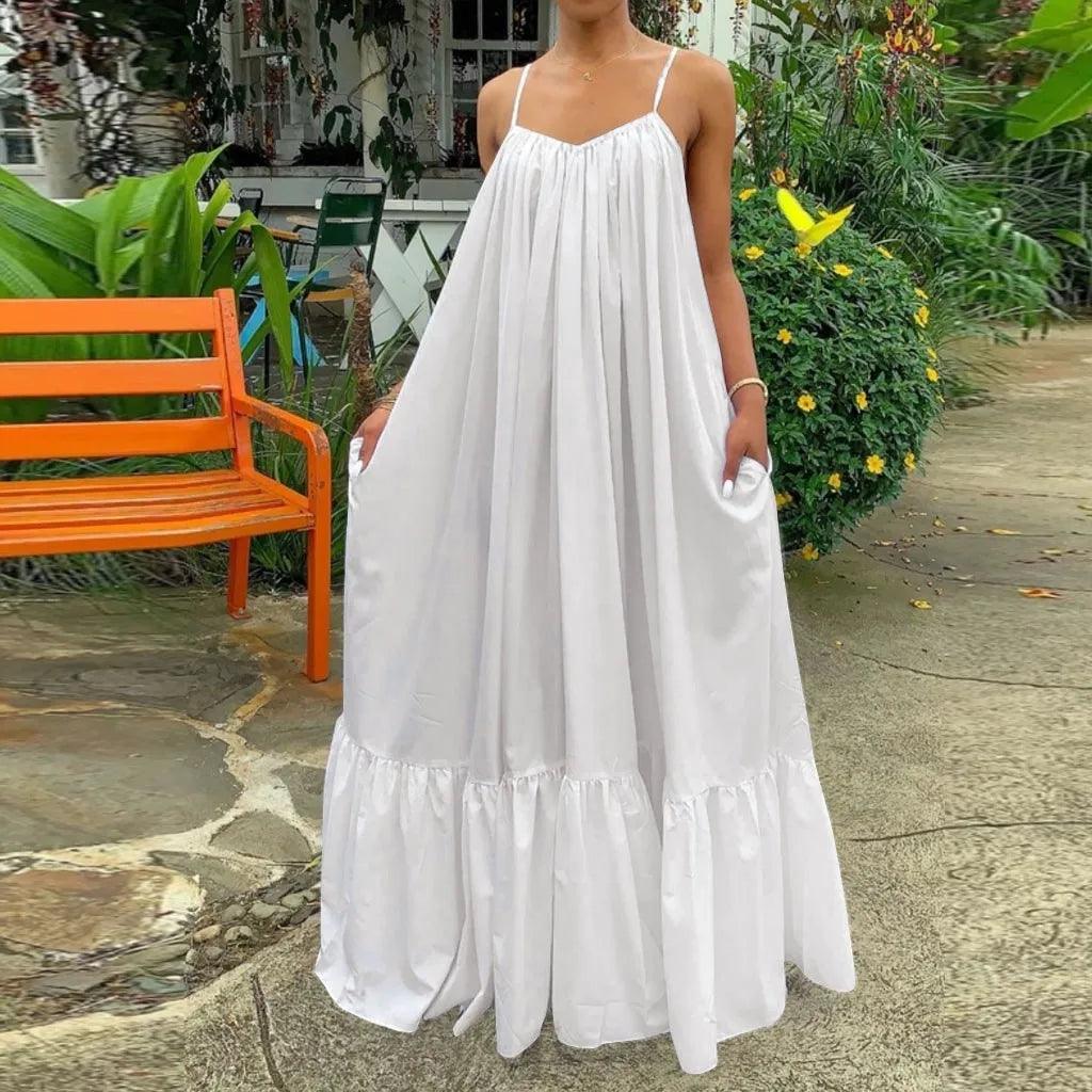 Sukienka plażowa maxi