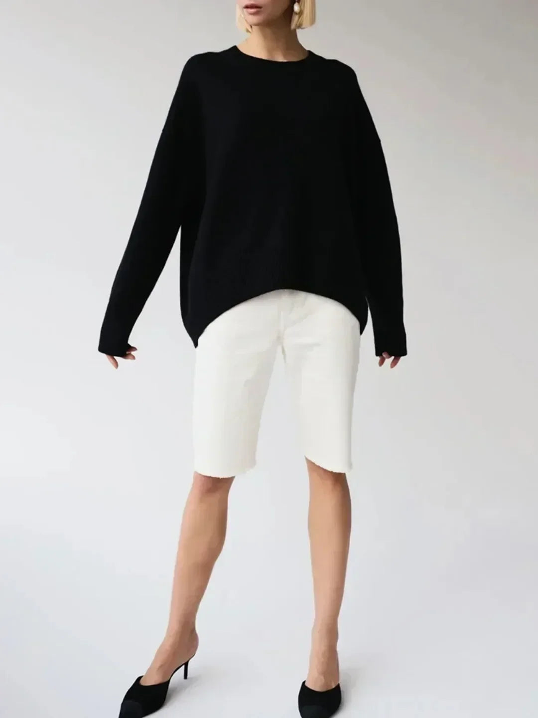 Sweter damski oversize candyfloss - Zolaro.pl
