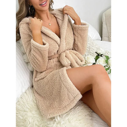 Szlafrok damski króliczek