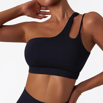 Top sportowy na jedno ramię