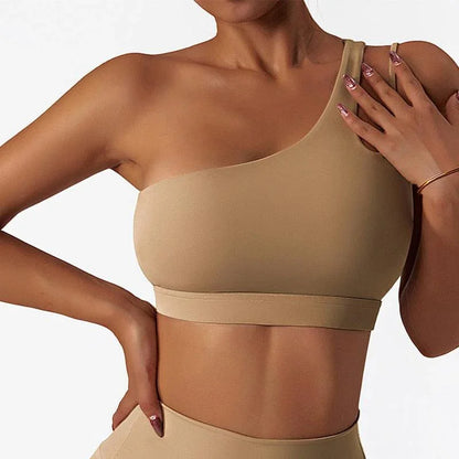 Top sportowy na jedno ramię