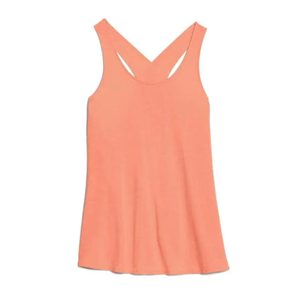 Top sportowy ze skrzyżowanym tyłem