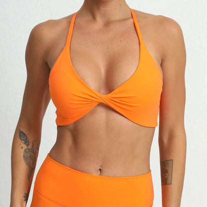 Trójkątny biustonosz sportowy