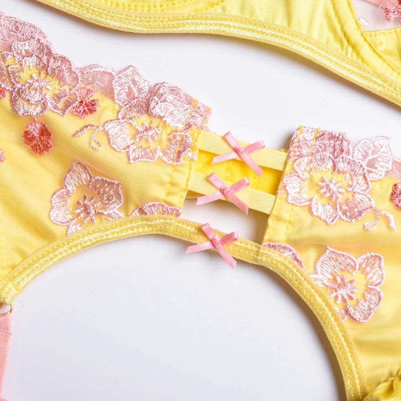 Zestaw bielizny satynowej