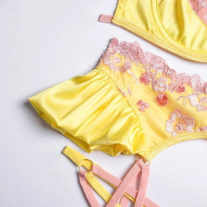 Zestaw bielizny satynowej