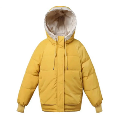 Zimowa kurtka damska z kapturem