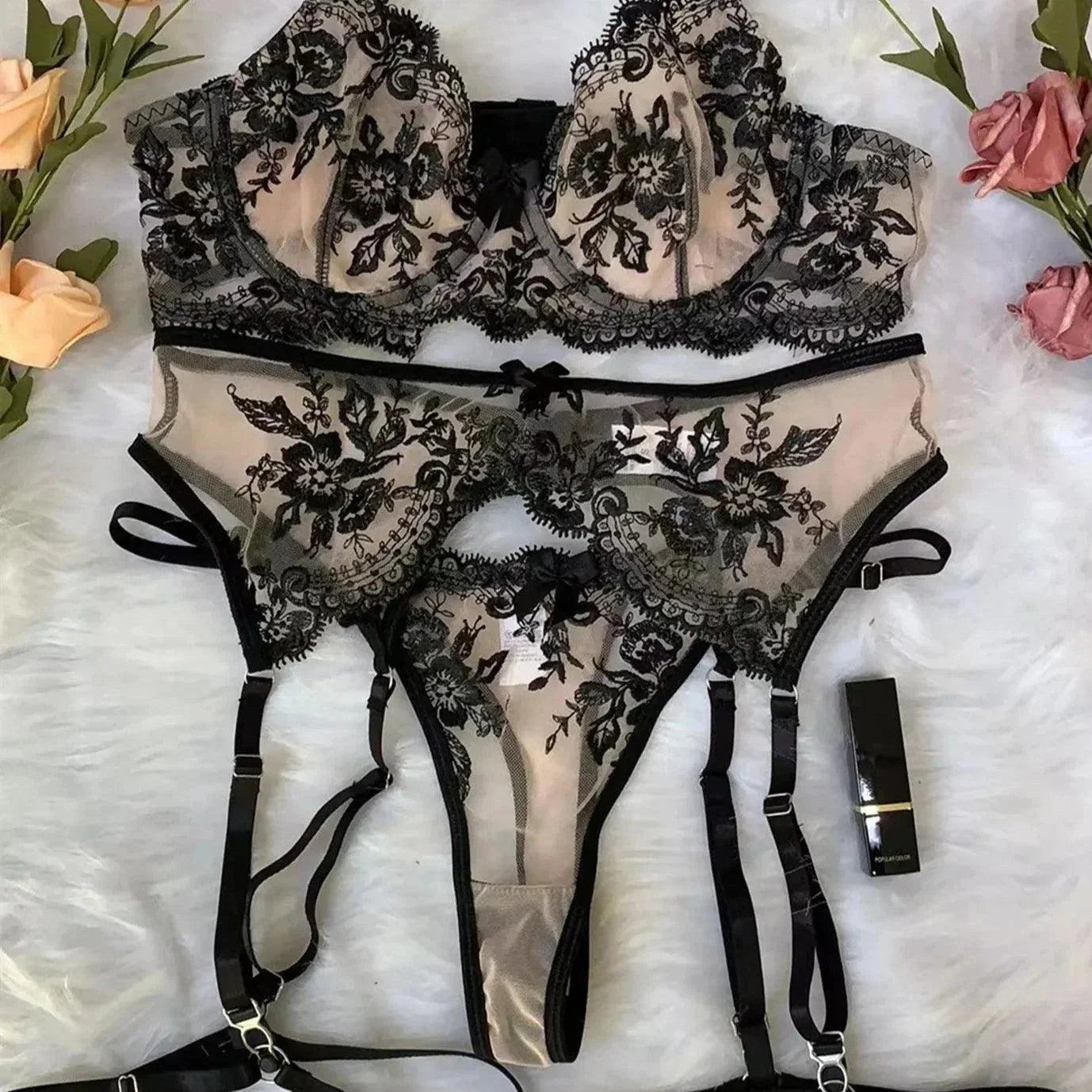 Zmysłowy komplet bielizny