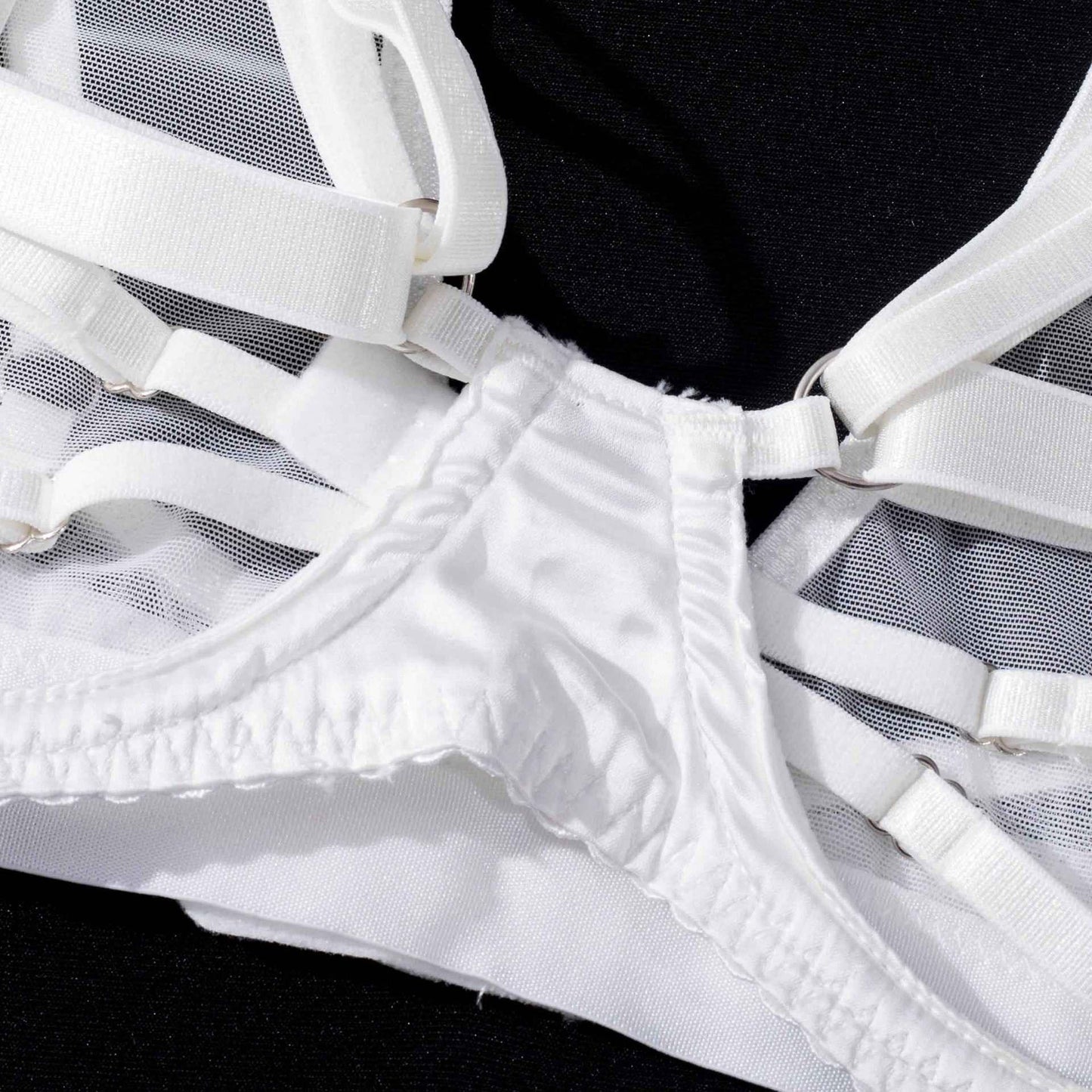 Zmysłowy komplet bielizny z mini